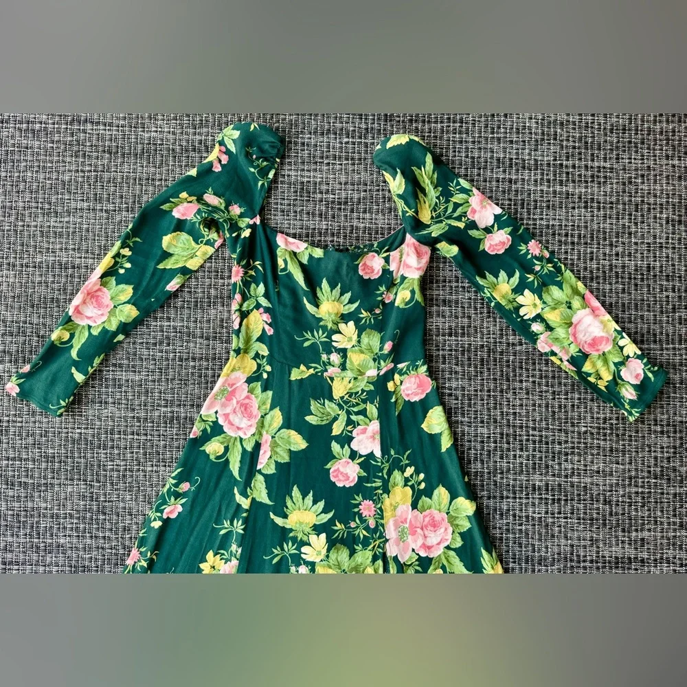 Reformation Sigmund Dress-Belvedere - Picture 7 of 16